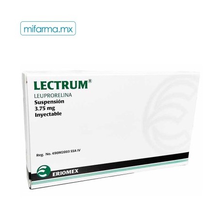 Lectrum 3.75 mg c/1 frasco ámpula