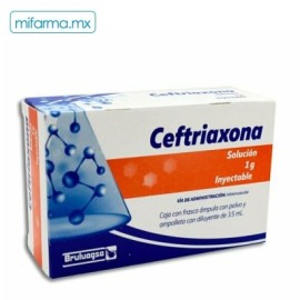Ceftriaxona 1g IM de Bruluagsa
