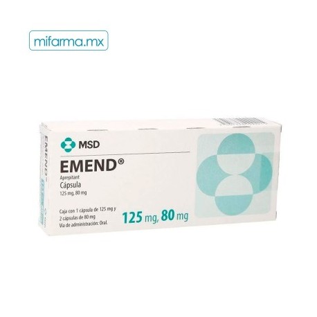 Emend 125 mg/80 mg c/3 cap