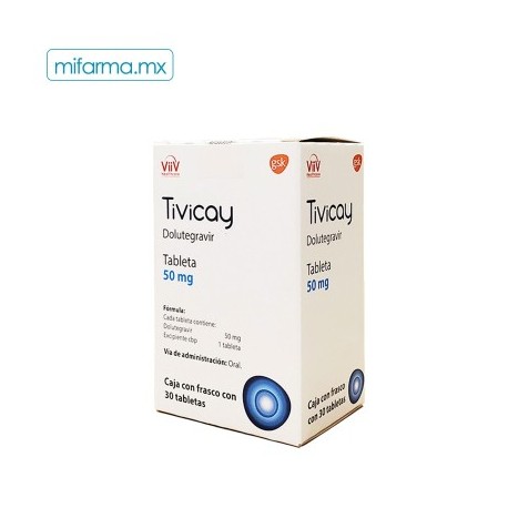 Tivicay 50mg c/30 tabletas