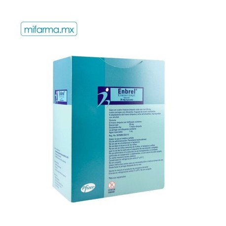 Enbrel 25mg c/4 Jeringas prellenadas