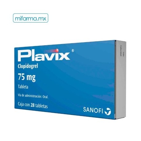 Plavix 75mg c/28 Tab