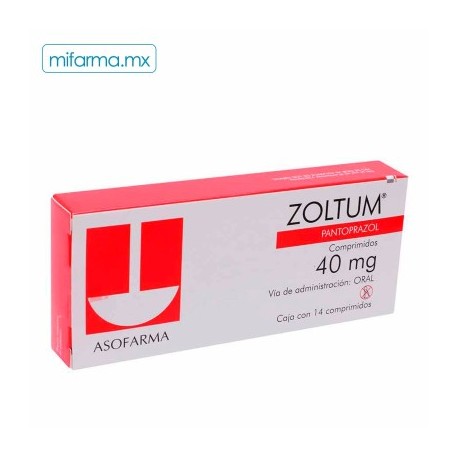 Zoltum 40 mg 14 tabletas