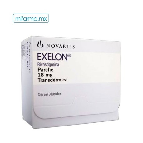 Exelon 18 mg c/30 parches