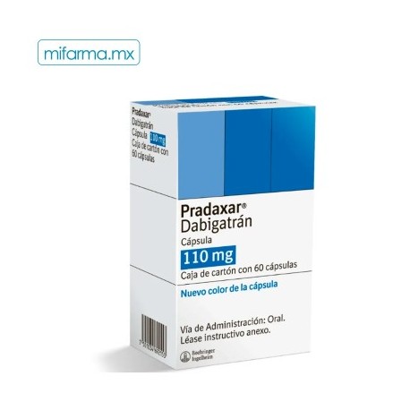 Pradaxar 110 mg 60 cápsulas