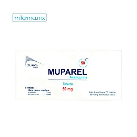 Muparel 50mg c/50 tabletas