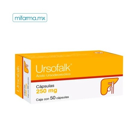Ursofalk 250 mg 50 cap