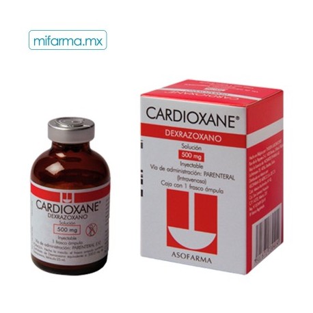 Cardioxane 500mg c/1 fco