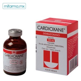 Cardioxane 500mg c/1 fco