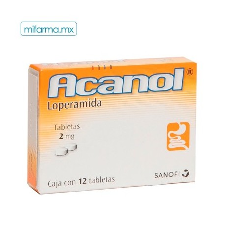 Acanol 2mg c/12 tabletas