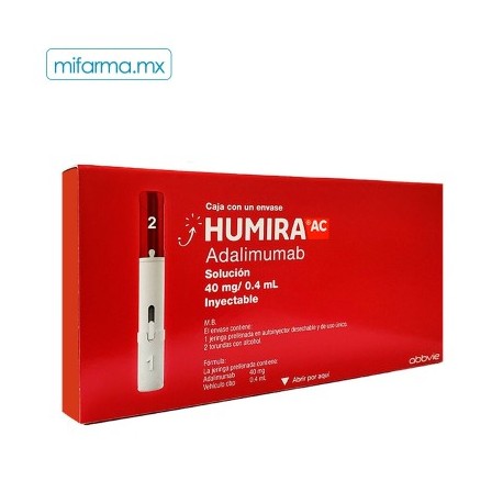 Humira AC Adalimumab 40mg/0.4ml c/1 Jeringa