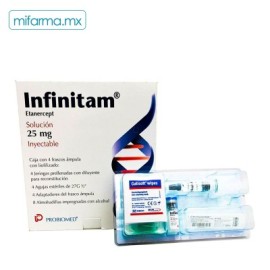 Infinitam 25mg c/4 Fco Ámpula