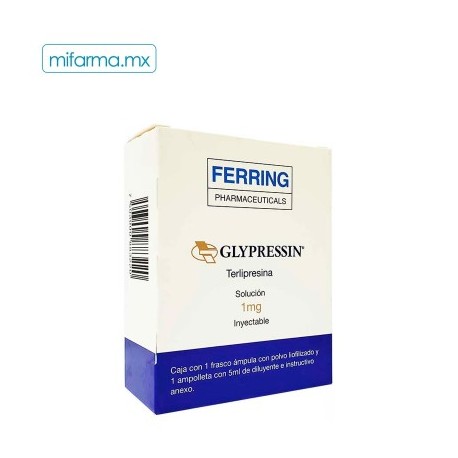 Glypressin 1mg c/1 fco ámpula