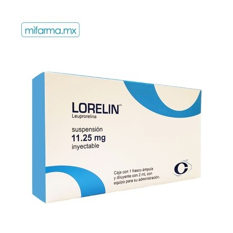 Lorelin 11.25mg c/1 frasco ámpula