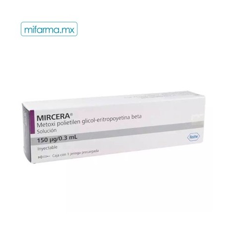 Mircera 150 mcg/0.3ml c/1 Jeringa prellenada