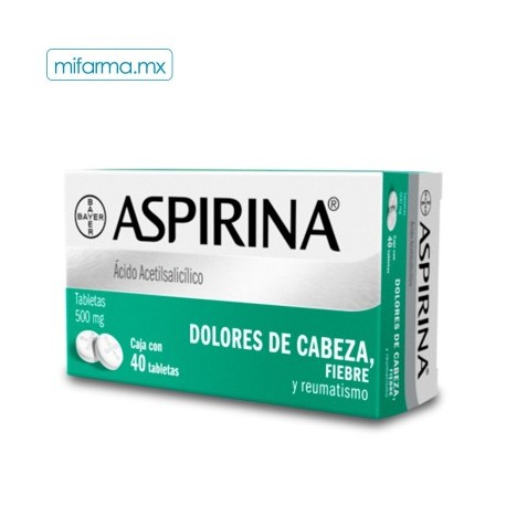 Aspirina 500mg c/40 tab