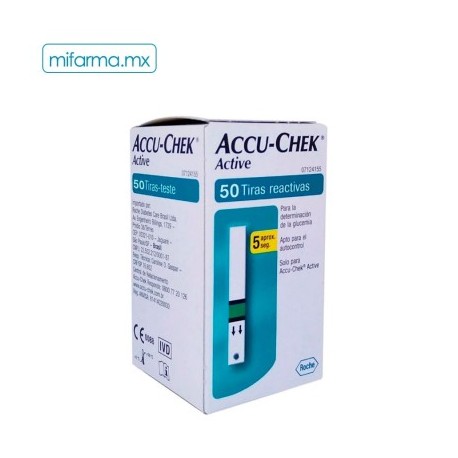 Accu Chek Active c/50 Tiras Reactivas
