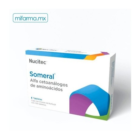 Someral Alfa Cetoanalogos de Aminoacidos c/100 Tab