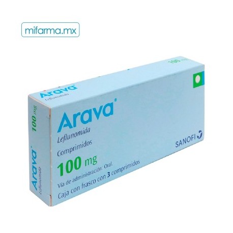 Arava 100mg c/3 comp