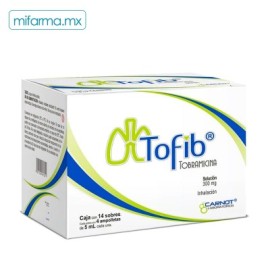 Tofib 300mg 5ml (14 sobres c/4 amp de 5ml c/u)