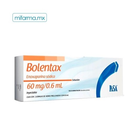 Bolentax 60mg c/2 Jeringas de 0.6ml