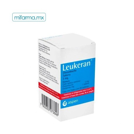 Leukeran 2 mg c/25 tabletas