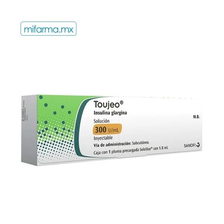 Toujeo 300U/ml c/1 pluma de 1.5ml