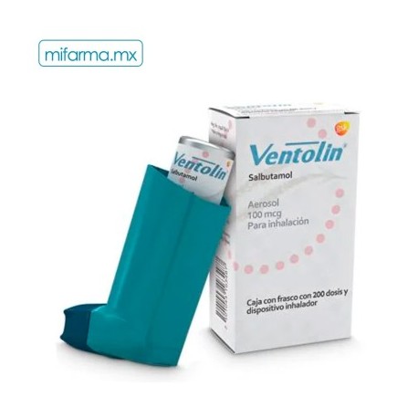 Ventolin Salbutamol 100 mcg Aerosol