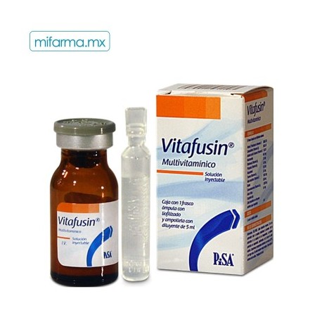 Vitafusin Multivitaminico c/1 Amp de 5ml
