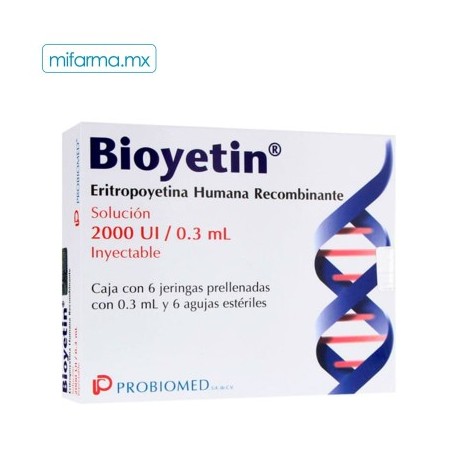 Bioyetin Eritropoyetina Humana Recombinante...