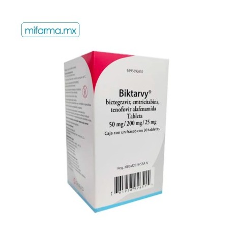 Biktarvy 50mg / 200mg / 25mg c/30 Tab