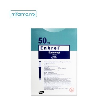 Enbrel 50mg c/2 Jeringas prellenadas
