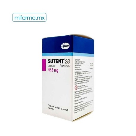 Sutent 28 12.5mg c/28 cap