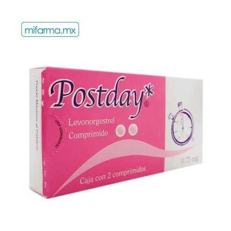Postday 0.75 c/2 comprimidos