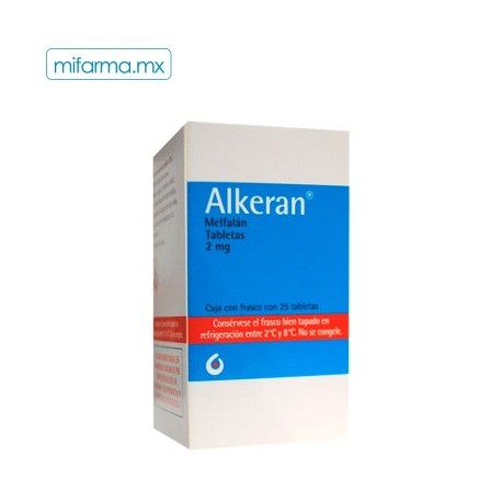 Alkeran 2 mg c/25 tabletas